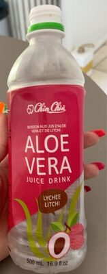 boisson aux jus d’aloe vera et de litchi