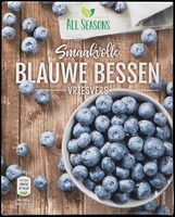 Smaakvolle blauwe bessen vriesvers