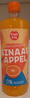Limonadesiroop Sinaasappel 0% suiker