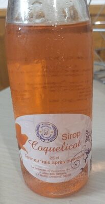 Sirop de coquelicot