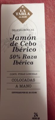 Jamón de Cebo Ibérico 50% Raza Ibérica