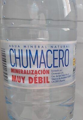 Agua mineral natural