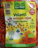 Volanti de lentejas rojas