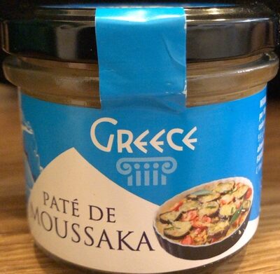 Pate de moussaka Greece front packaging