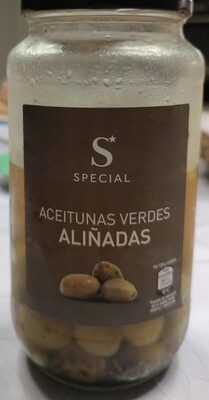 Aceitunas verdes aliñadas