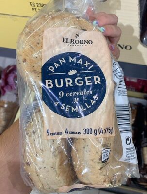 Pan Maxi Burger 9 Cereales
