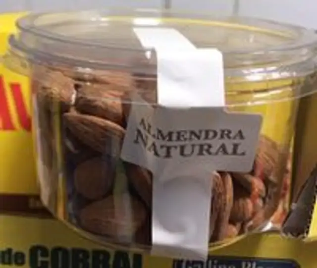 Almendra natural con piel