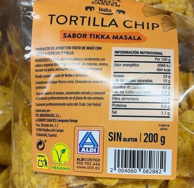 Tortilla Chip Tikka Masala