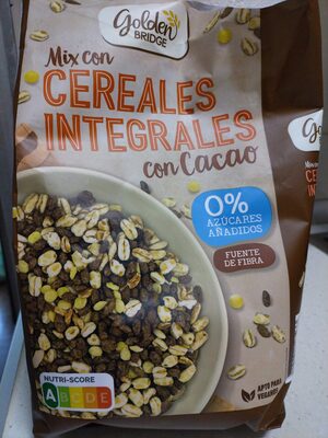 Mix de cereales integrales con cacao 0%