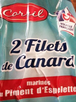 Filets de canard marinés au Piment d'Espelette