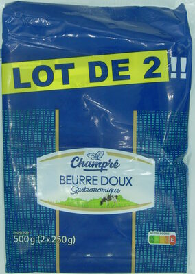 Beurre doux (lot de 2)