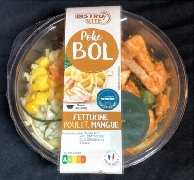 Fettucine poulet mangue