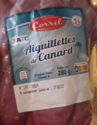 Aiguillettes de canard