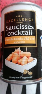 Saucisse cocktail à la truffe, blanche d'été