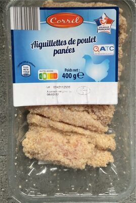 Aiguillettes de poulet panées