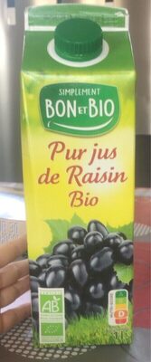 Pur jus de raisin bio