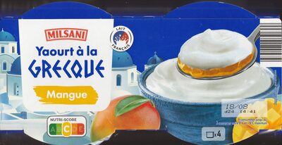 Yaourt à la grecque Mangue