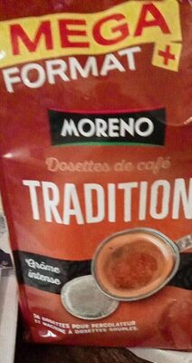 Dosette café tradition Moreno
