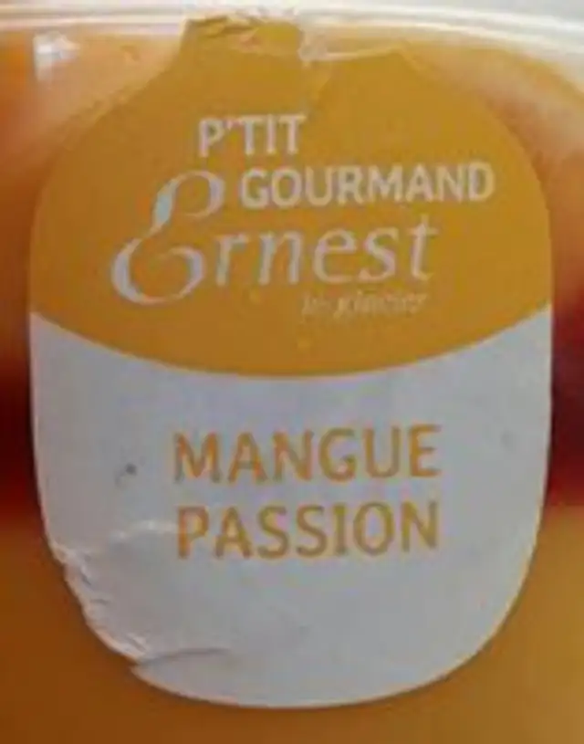 Sorbet mangue passion