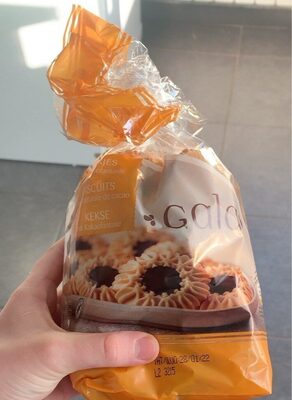 Biscuits avec fantaisie de cacao