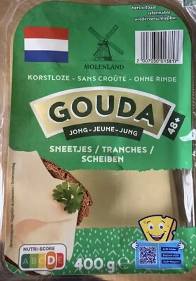 Gouda jeune front packaging