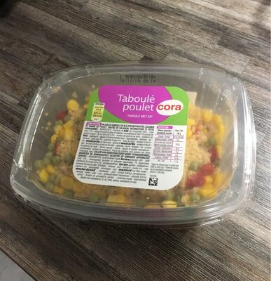 Taboulé poulet front packaging