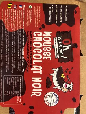 Mousse chocolat noir