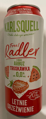 Radler o smaku arbuz truskawka