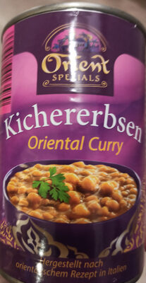 Kichererbsen - Oriental Curry