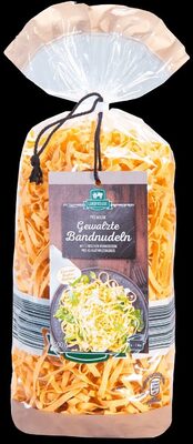 Gewalzte Bandnudeln