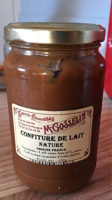 Confiture de lait nature