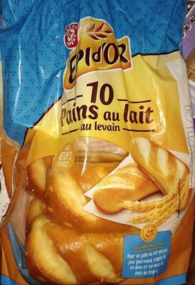 Pain au lait au levain front packaging