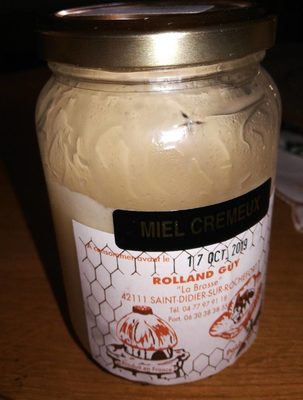 Miel crémeux roland guy
