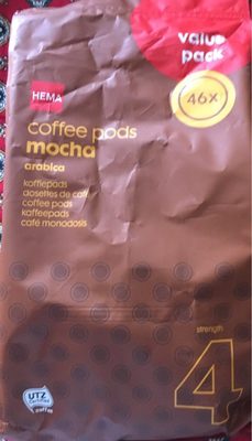 Coffee pods mocha