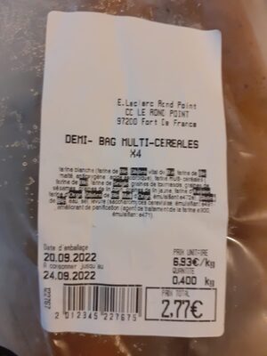 DEMI-BAG MULTI-CEREALES
