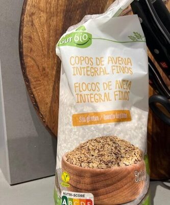 Copos de Avena Integral Finos (sin gluten)