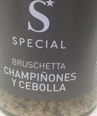 Bruschetta champiñones y cebolla