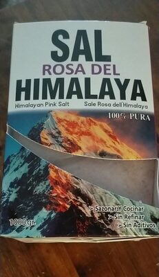 Sal rosa del Himalaya