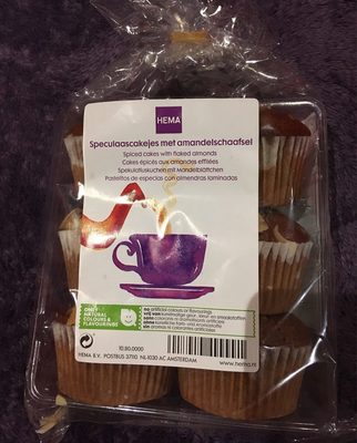 Cakes épicés aux amandes effilées