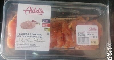 Pechuga de pavo adobada