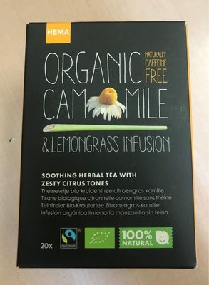 ORGANIC Camomile & Lemongrass Infusion