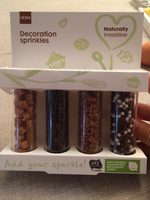 Assortiment de granulés de décoration