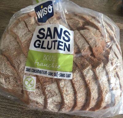 Boule tranchee sans gluten front packaging
