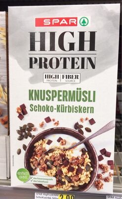 Knuspermüsli schoko-Kurbiskerne