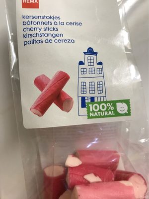 Bâtonnets à la cerise