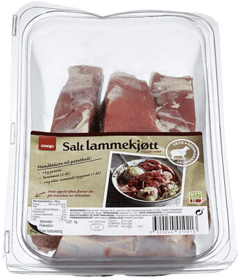 Coop Husmann Lammekjøtt med Ben ca 1kg