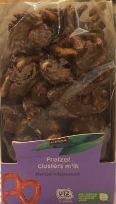 Pretzel clusters milk