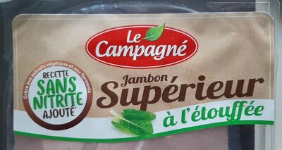 Jambon supérieur à l'étouffée