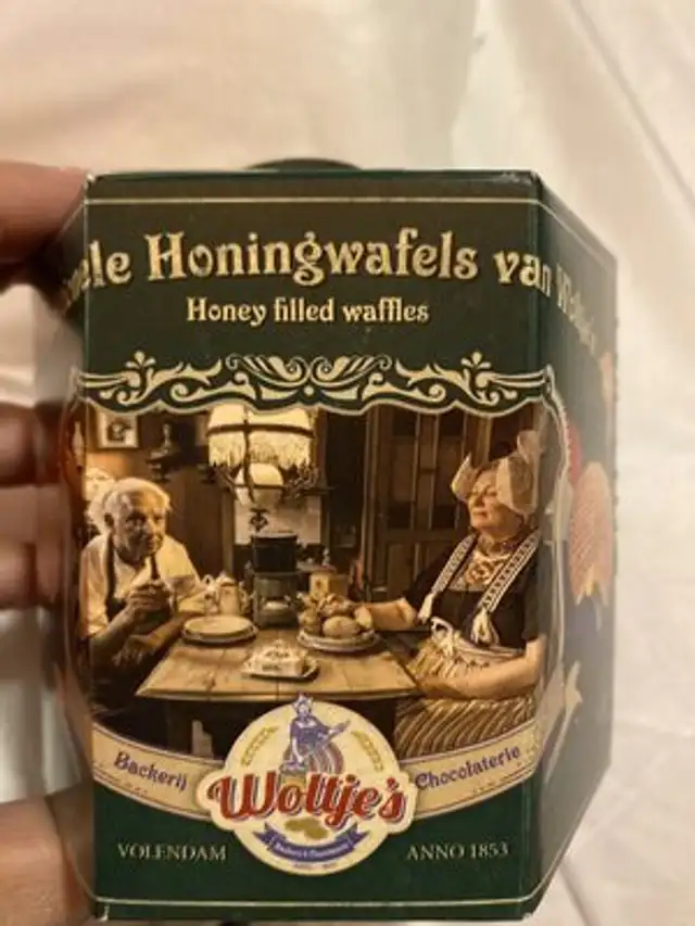 Honingwafels front packaging