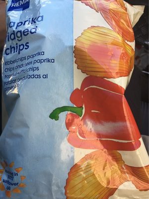 Paprika ridged chips